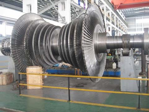 Steam Turbine Rotor 04