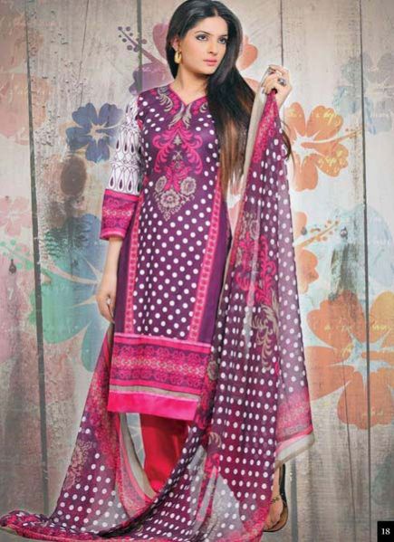 Ladies Cotton Churidar Suit 03