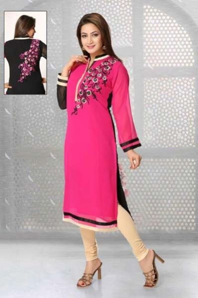 Ladies Embroidered Kurti-02