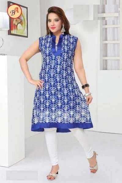 Ladies Georgette Kurti (1014-T-2)