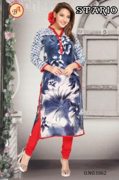 Ladies Cotton Kurtis (1062-1)