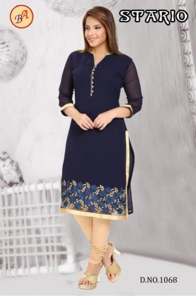 Ladies Cotton Kurtis (1068)