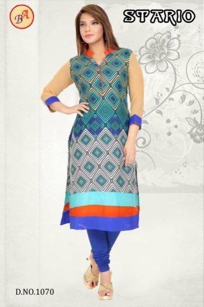 Ladies Cotton Kurtis (1070)