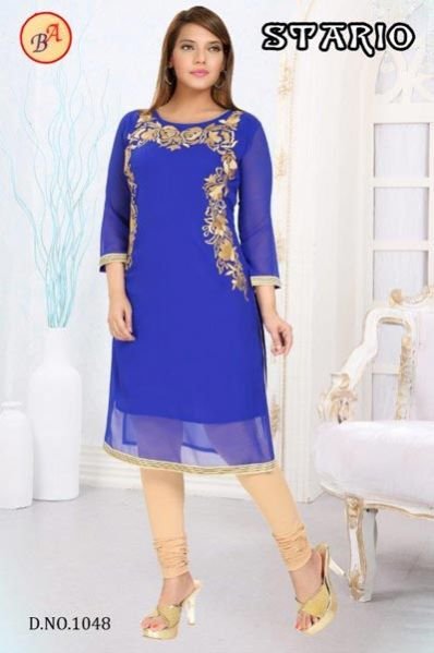 Ladies Georgette Kurtis (1048)