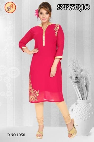 Ladies Georgette Kurtis (1050)