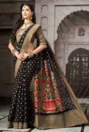 Cotton Embroidered Saree 02