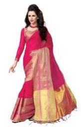 Cotton Embroidered Saree 03