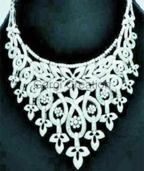 American Diamond Necklace Set 01