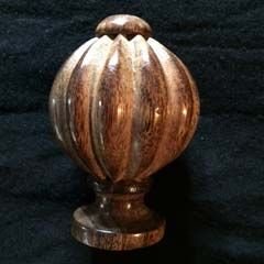 Wooden Curtain Finials 13