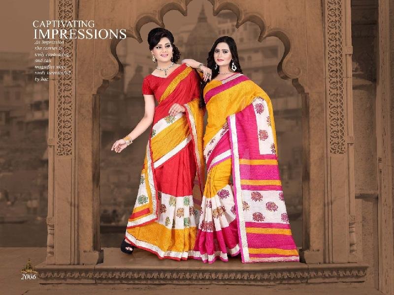 Lace Border Silk Sarees (NL 022)