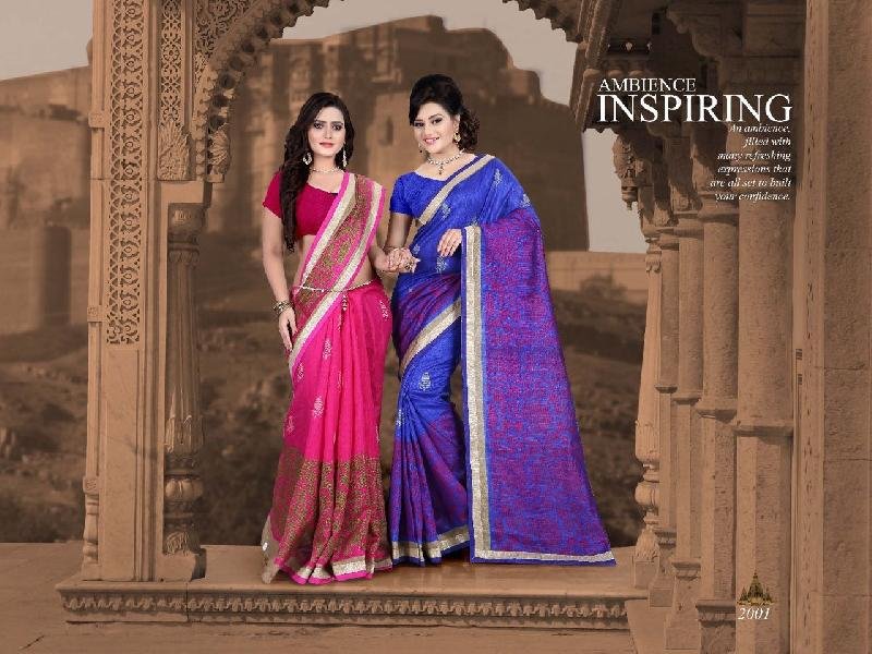 Lace Border Silk Sarees (NL 024)