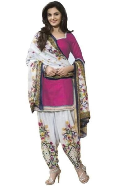 Salwar Suits (JNE0944-Pink-DR-Monica)