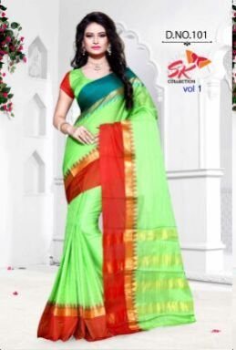 D.No.101 Pure Silk Cotton Saree