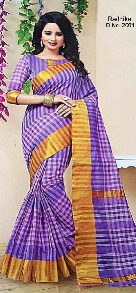 D.No.2001 Pure Cotton Saree