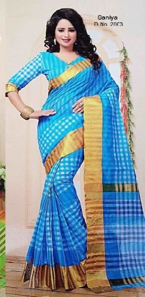 D.No.2003 Pure Cotton Saree