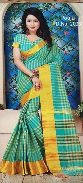 D.No.2006 Pure Cotton Saree