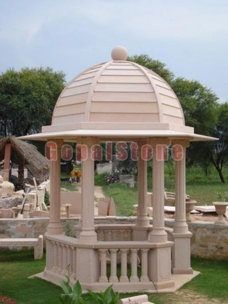 Garden Stone Gazebo 15