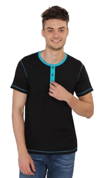 Mens Henley T-Shirt 01