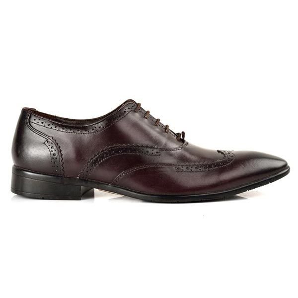 Mens Leather Brogue Shoes 01