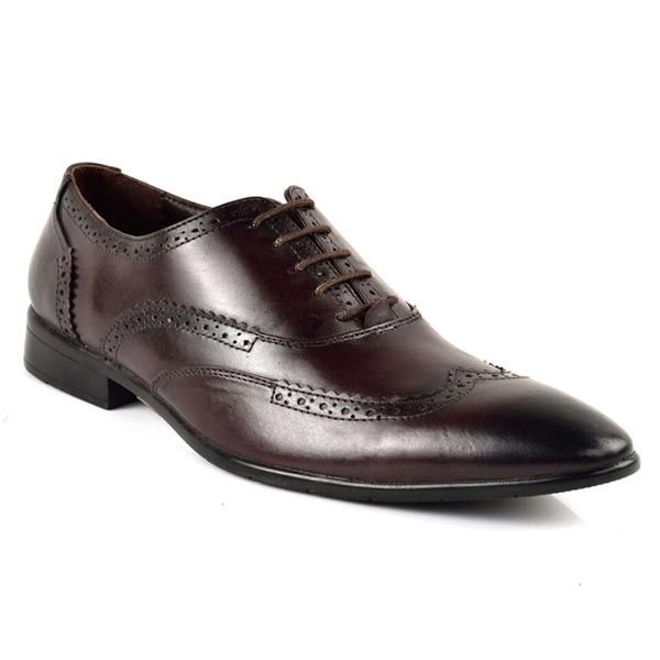 Mens Leather Brogue Shoes 05