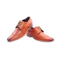 Mens Leather Brogue Shoes 12