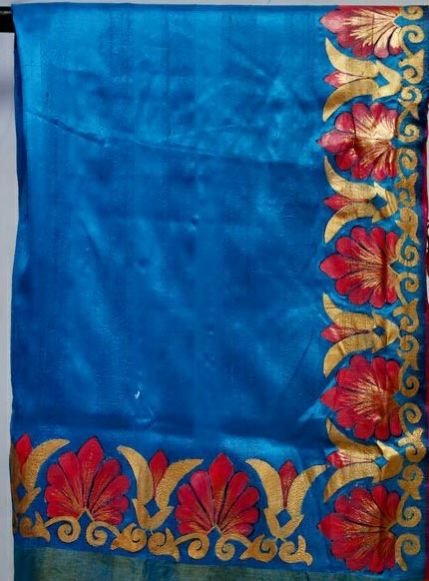 Hand Painted Sarees 08