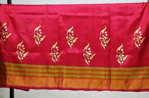 Hand Painted Sarees 09