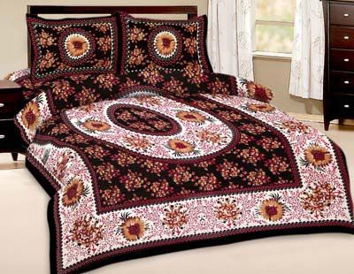 Hand Block Printed Bedsheet 05