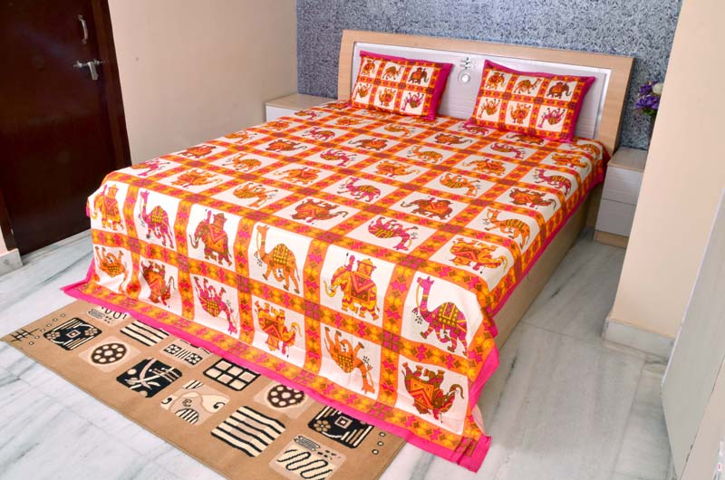 Printed Cotton Bedsheet 02