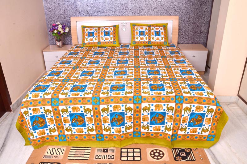 Printed Cotton Bedsheet 11
