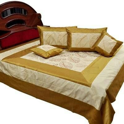 Silk Embroidery Bedspread (BC 24)