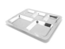 5 Compartment Steel Plate - 02