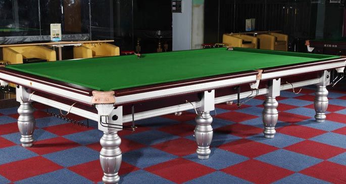 Imported Billiards Table - Silver Finished