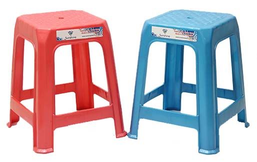 Comfort Square Plastic Stool