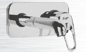 Krax Deluxe Luxury Bathroom Wall Mounted Basin Mixer