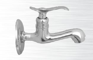 Solo Economy Luxury Bathroom Short Nose Bib Cock