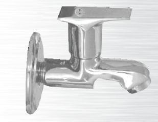 Square Premium Luxury Bathroom Short Nose Bib Cock