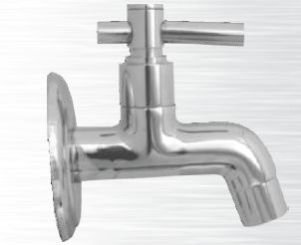 Two Pin Economy Luxury Bathroom Short Nose Bib Cock