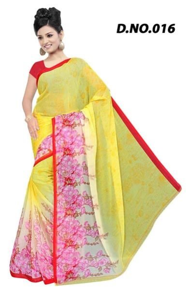 Chiffon Georgette Saree (016)