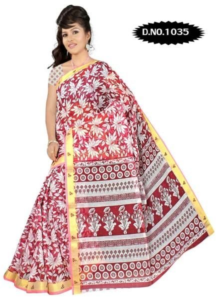 Zari Gadwaal Cotton Saree (1035)