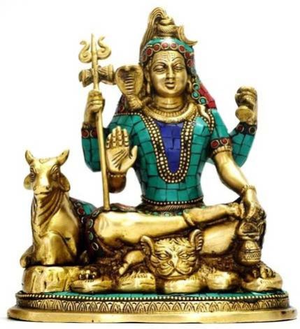 Fiber Shiva Statue 01