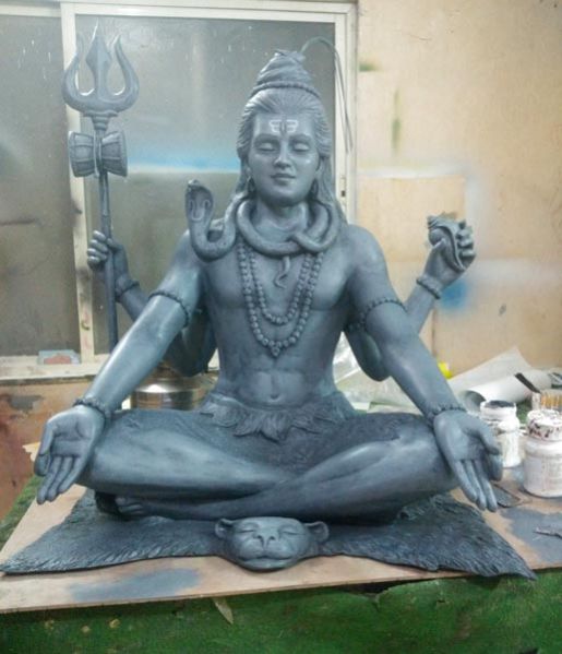Fiber Shiva Statue 02
