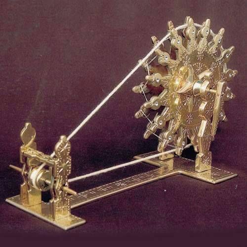 Brass Charkha 02