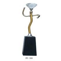 Dancing Lady Diamond Gold Trophy (1303)