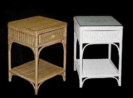 Cane Living Room Side Tables 01