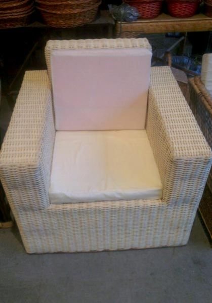 Cane Single Seater Sofa Chairs 02