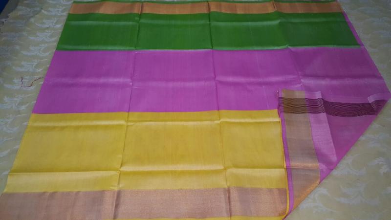 Uppada 3 Colour Pure Silk Sarees 05
