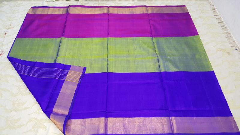 Uppada 3 Colour Pure Silk Sarees 06