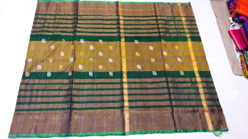 Uppada Centre Butta Pure Silk Sarees 03