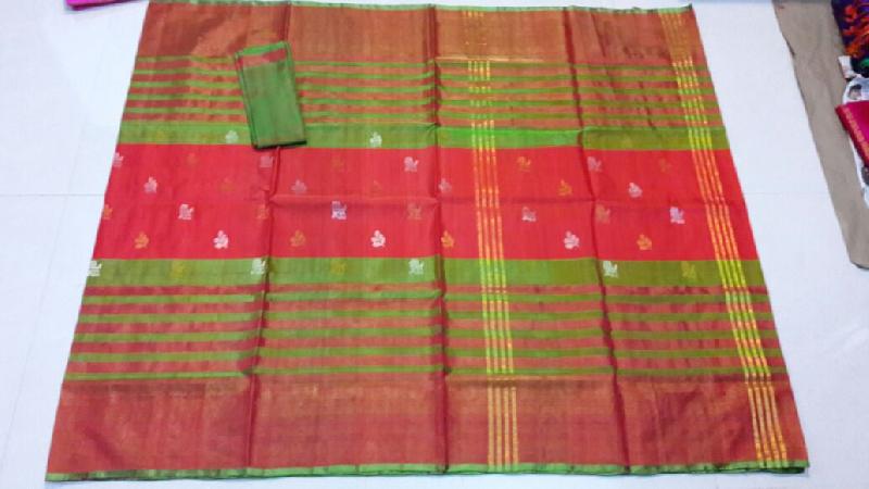 Uppada Centre Butta Pure Silk Sarees 04